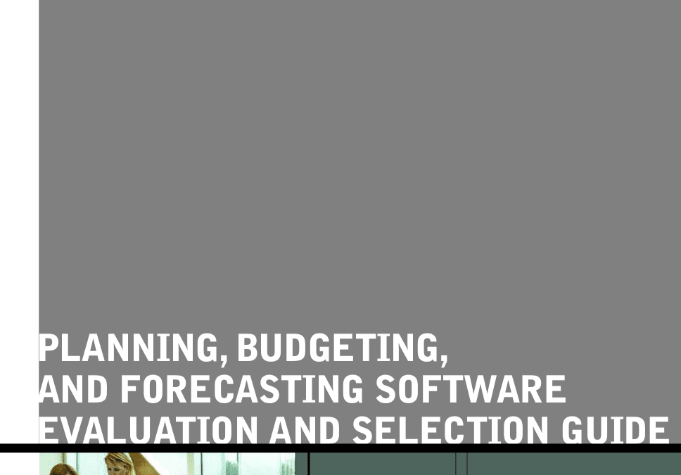 Guide to Selecting a Planning System