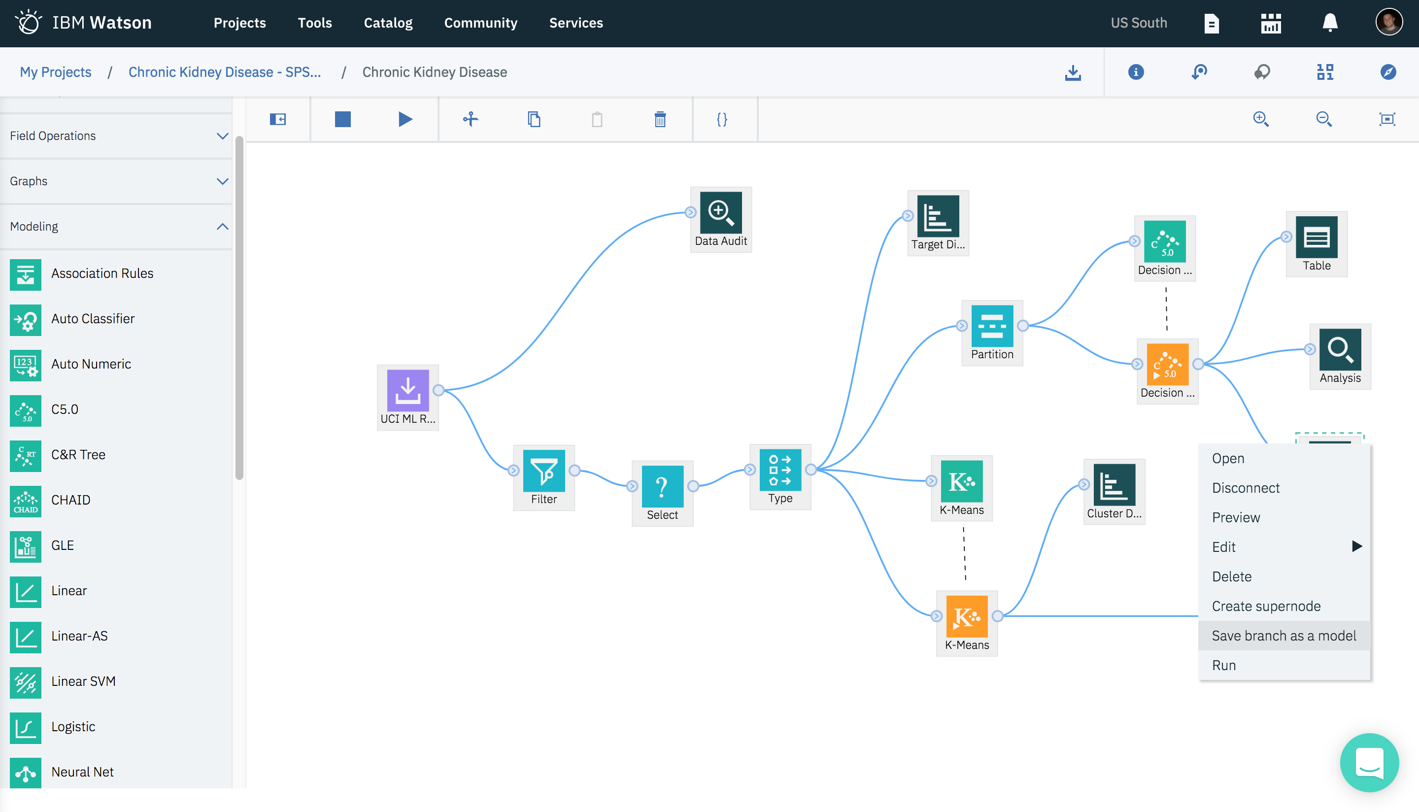 Ibm cloud watson store studio